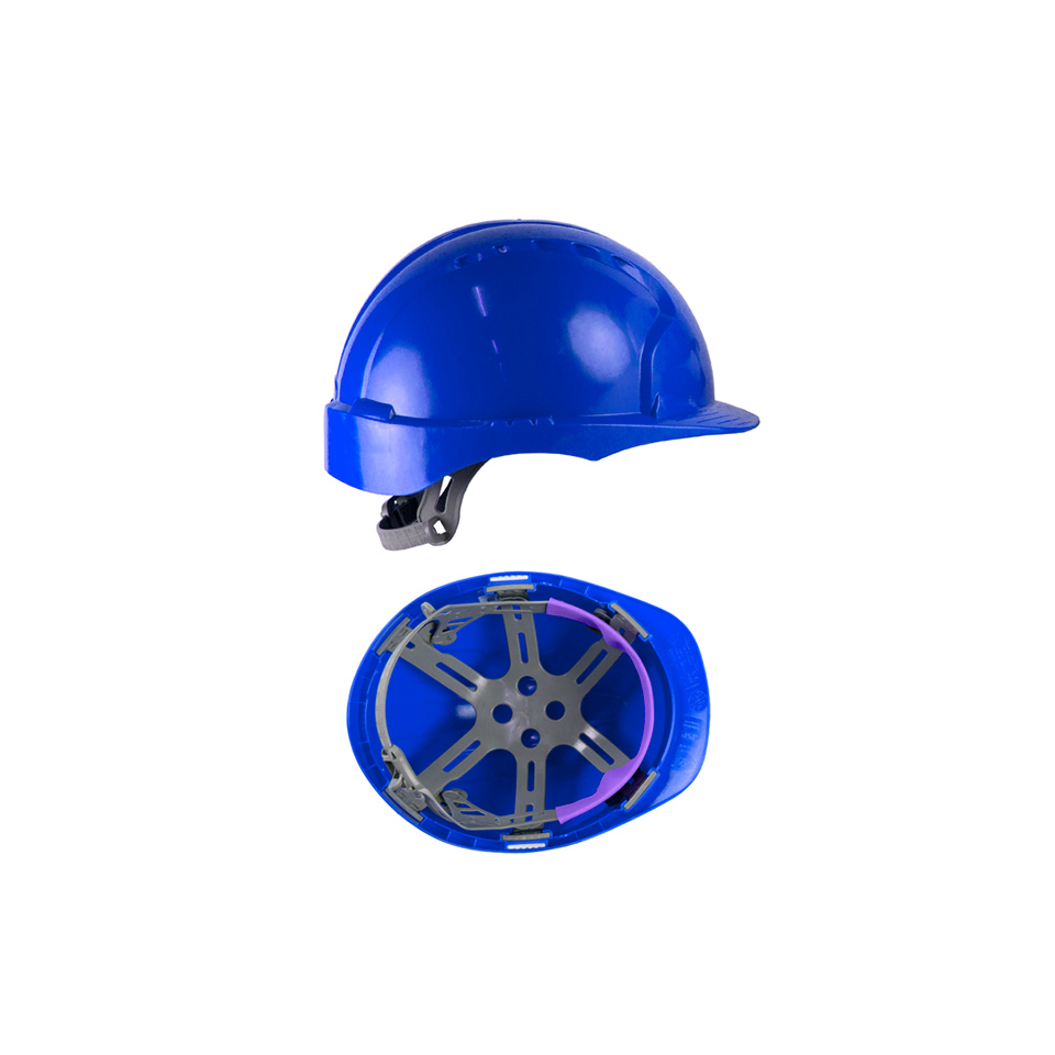 SG03108 Veiligheidshelmen Voor optimale bescherming van het hoofd, dient de veiligheidshelm afgesteld te worden aan de omvang van het hoofd van de gebruiker. De bruikbaarheidsduur van de helm wordt bepaald door onder andere, kou, warmte, chemicaliën, zonlicht en verkeerd gebruik.
